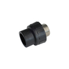 Pe threaded Fittings External teeth straight through