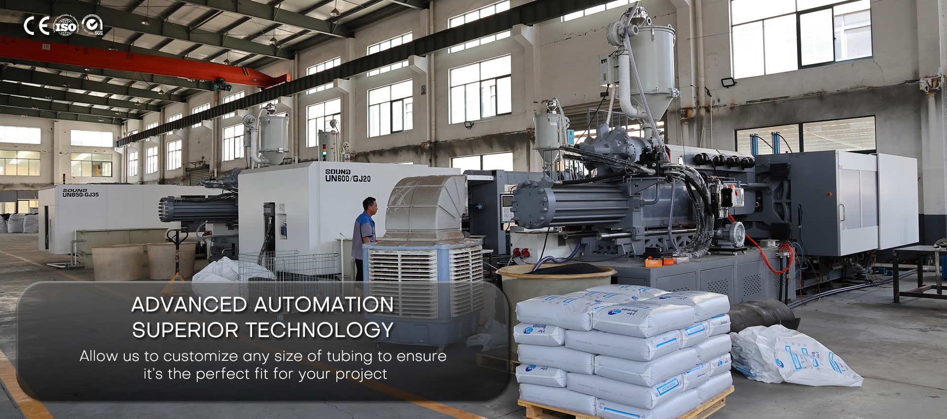 FusingX Advanced Automation Technology - Custom Size HDPE Pipe Fittings Manufacturing Solutions