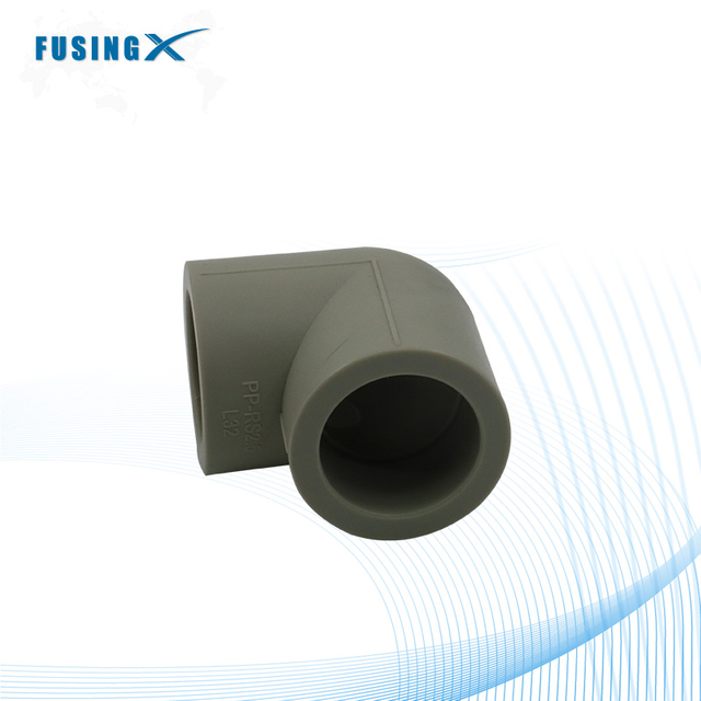 High-Performance Grey PPR 90 Elbow Fittings for Industrial Pipe Systems