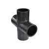 butt fusion Fittings Equal diameter cross
