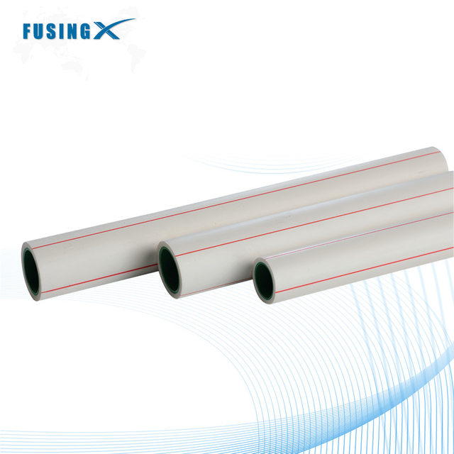 White polypropylene PP-R pipes white for cold and hot water use