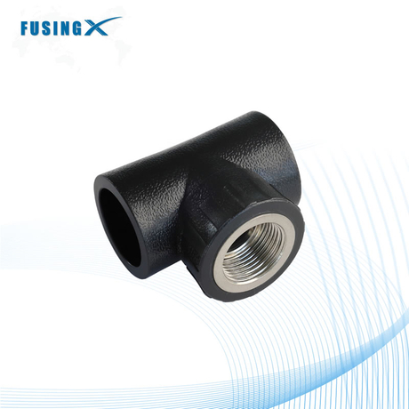 pe threaded Fittings Tee with internal teeth