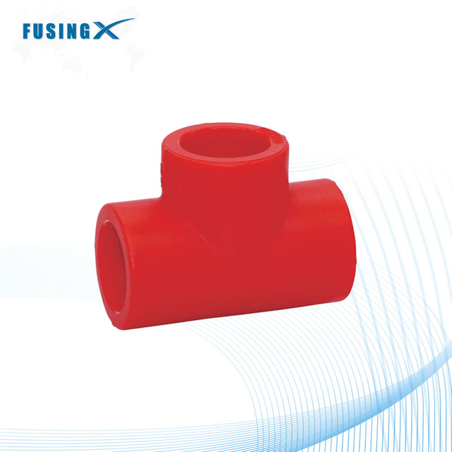 PPR Straight Tee Pipe Fitting for Plumbing Systems