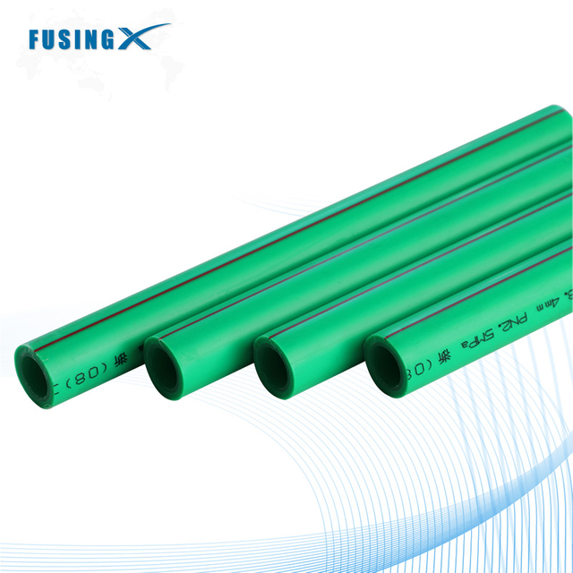 Polypropylene GREEN PP-R pipes and fittings for heating 