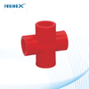 Wholesale PPR Equal Diameter Cross Bridge Cross Pipe Fitting For Plumbing Repairs