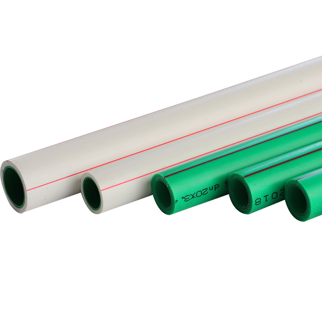 Polypropylene GREEN PP-R pipes and fittings for heating 